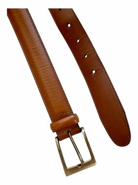 Perry Ellis Leather Portfolio Brown Belt Size 32